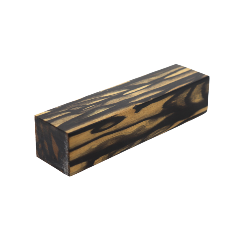Bloc de bois de fer naturel - Plume