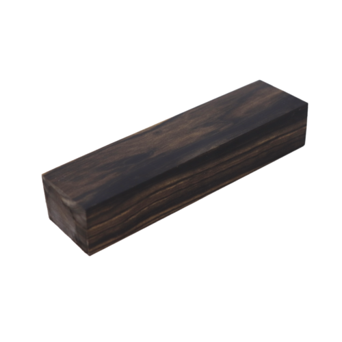Planche De Bois Exotique Gabon Ebène - Dimensions 24-1/2 X 3-3/4 X 2-3/8 Pouces, Neuve