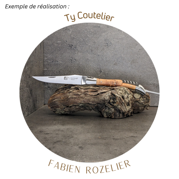 coutelier fabien rozelier couteau en cade