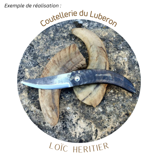 pointe de bélier couteau loic heritier