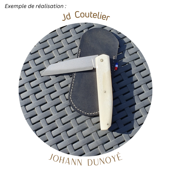 couteau réalisé par johann dunoyé