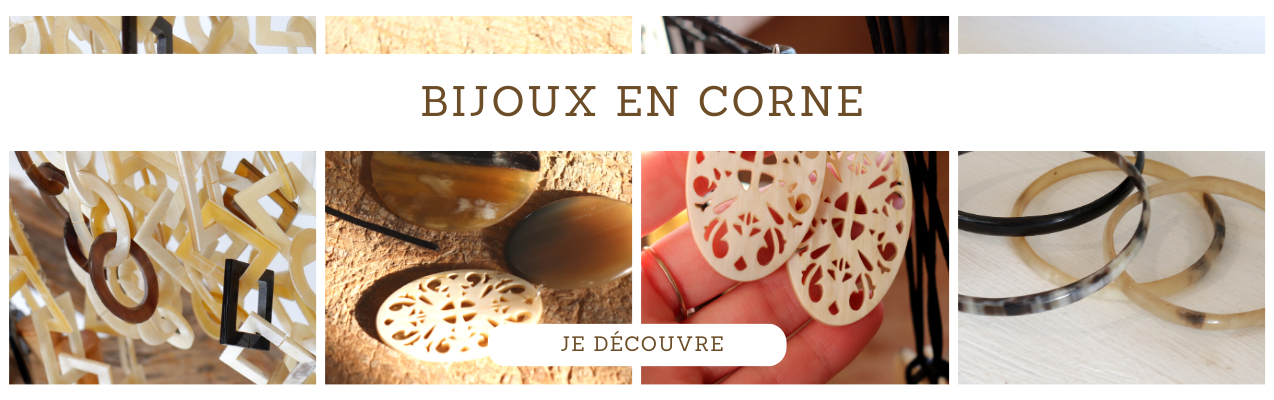 bijoux matière naturelle