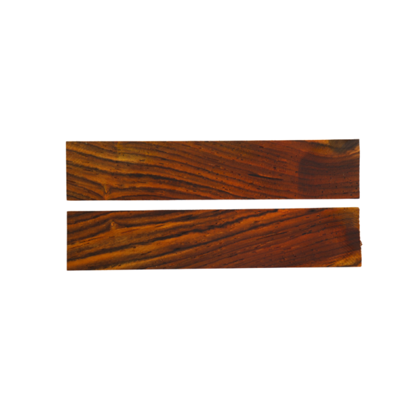 Planche De Bois Exotique Cocobolo SaraiFo - 62x21,5x5cm - Brute De Sciée - Durable