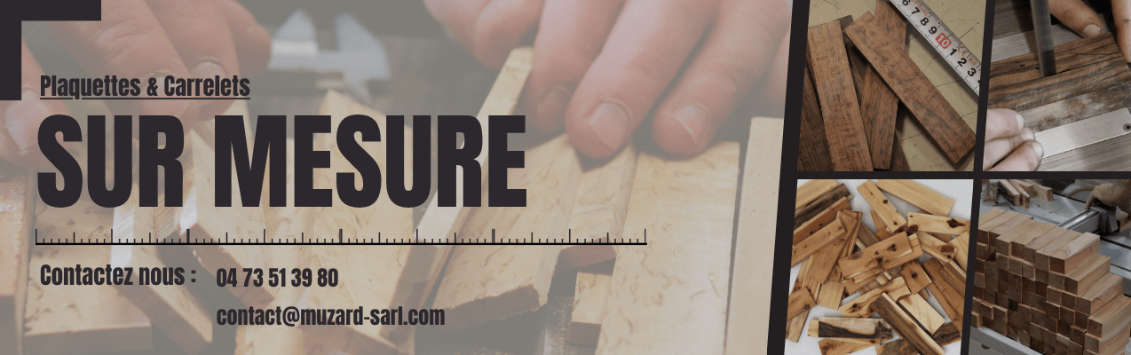 bois corne sur mesure plaquettes carrelet bloc coutellerie