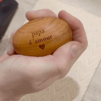 Galet en Bois de Cade