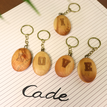 porte clef lettre initiale idée cadeau - Copie
