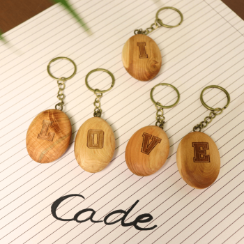porte clef lettre initiale idée cadeau - Copie
